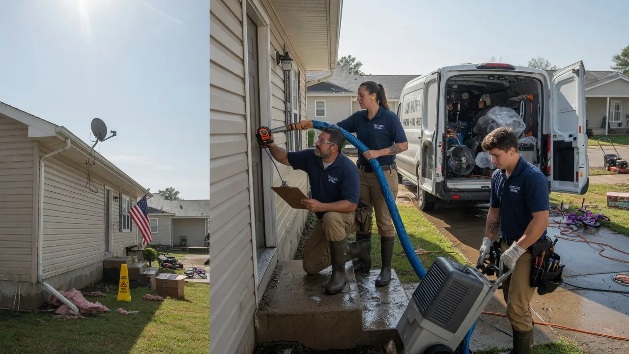 Ceiling Water Damage Restoration in Hiddenite, NC near me